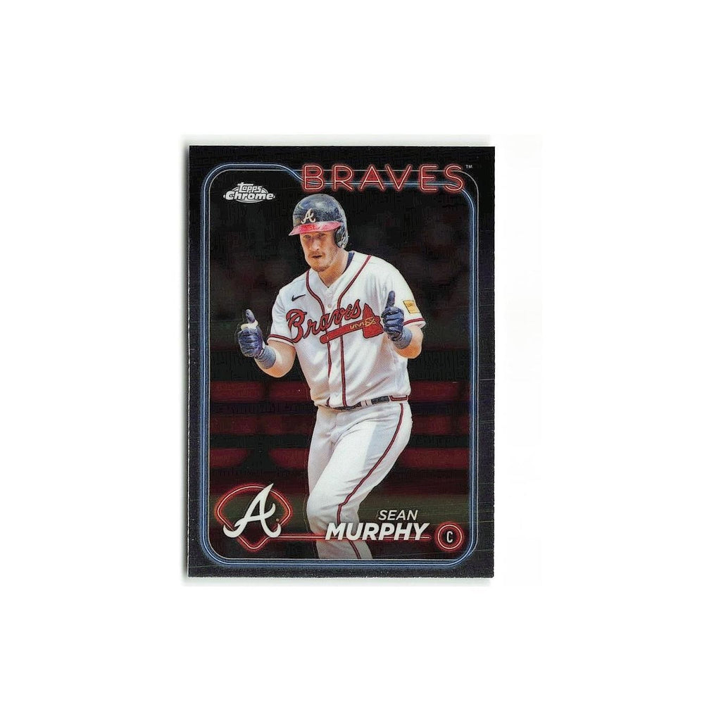 Sean Murphy 2024 Topps Chrome #255 Atlanta Braves Baseball Card NM