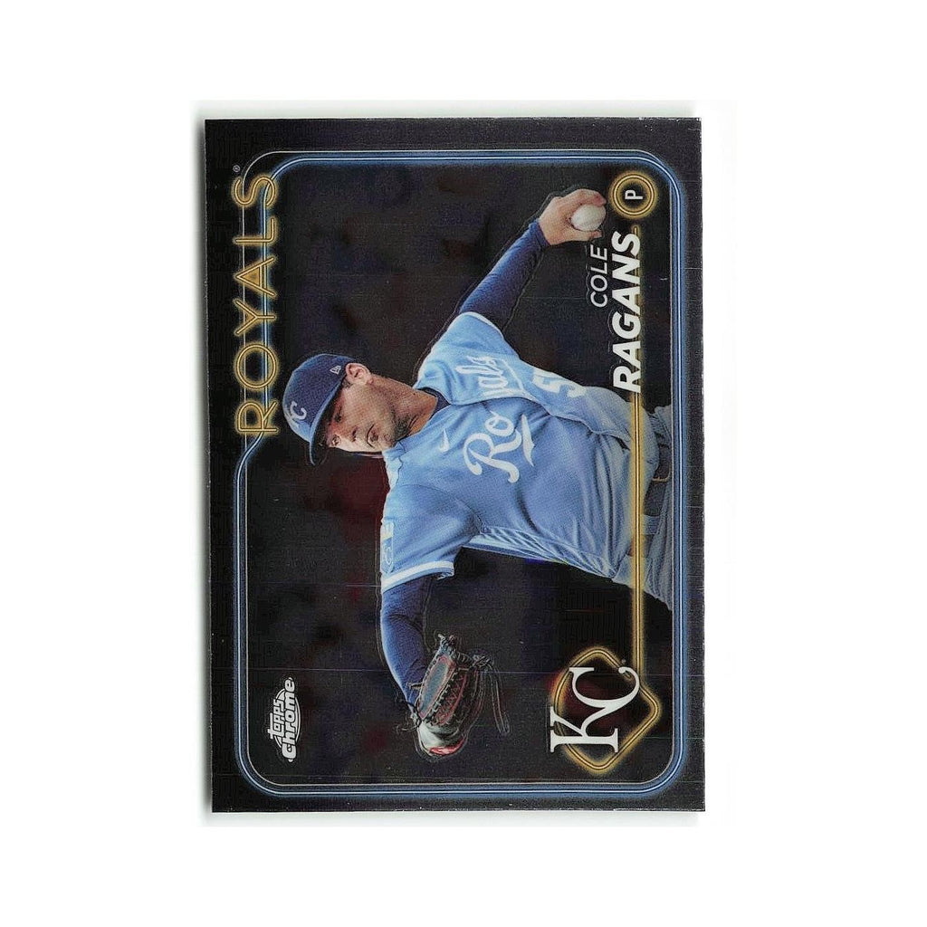 Cole Ragans 2024 Topps Chrome #186 Kansas City Royals Baseball Card NM