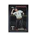 Corey Seager 2024 Topps Chrome #100 Texas Rangers Baseball Card NM