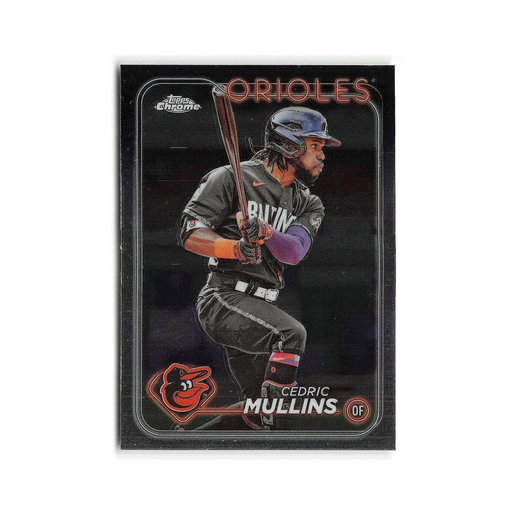 Cedric Mullins 2024 Topps Chrome #82 Baltimore Orioles Baseball Card NM