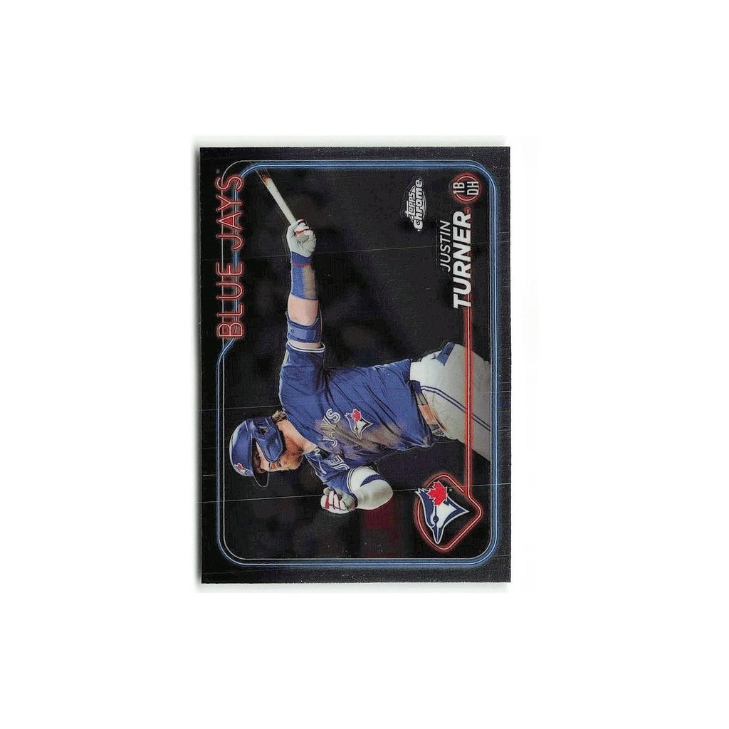 Justin Turner 2024 Topps Chrome #248 Toronto Blue Jays Baseball Card NM