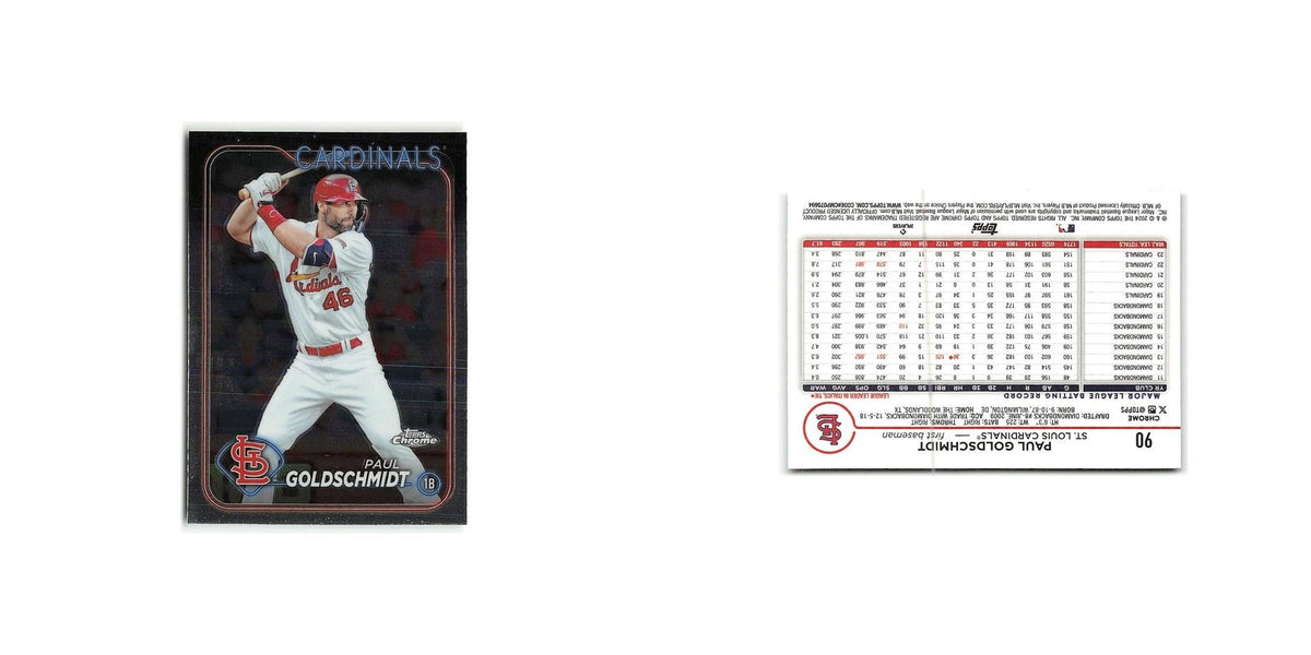 Paul Goldschmidt 2024 Topps Chrome #90 St. Louis Cardinals Baseball Card NM