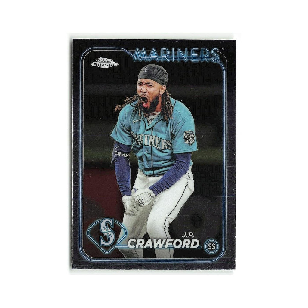 J.P. Crawford 2024 Topps Chrome #14 Seattle Mariners Baseball Card NM