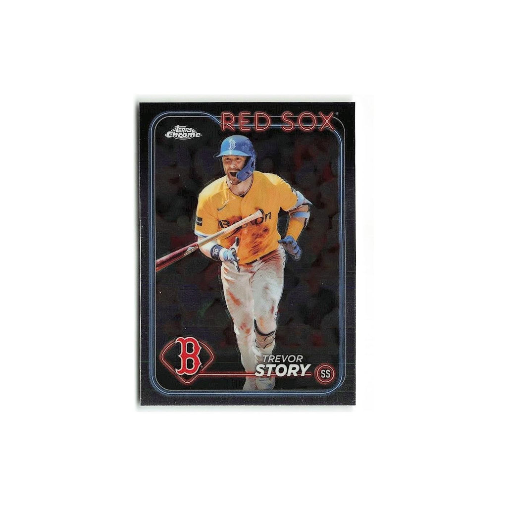 Trevor Story 2024 Topps Chrome #279 Boston Red Sox Baseball Card NM