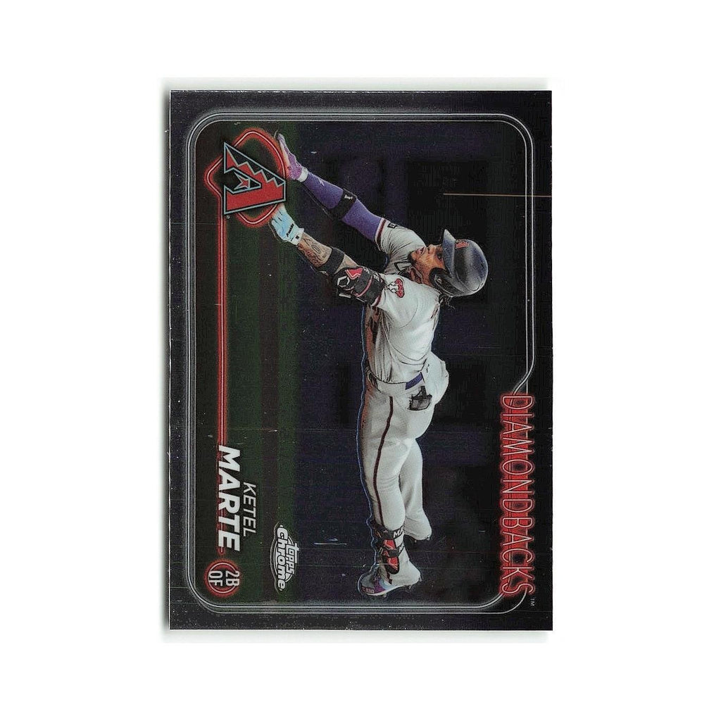 Ketel Marte 2024 Topps Chrome #35 Arizona Diamondbacks Baseball Card NM