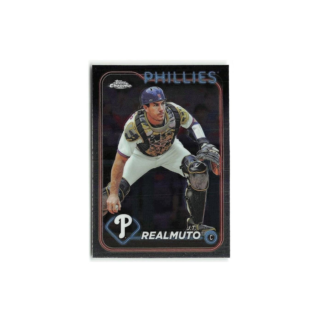 J.T. Realmuto 2024 Topps Chrome #261 Philadelphia Phillies Baseball Card NM