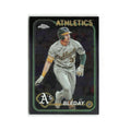 JJ Bleday 2024 Topps Chrome #190 Oakland Athletics Baseball Card NM