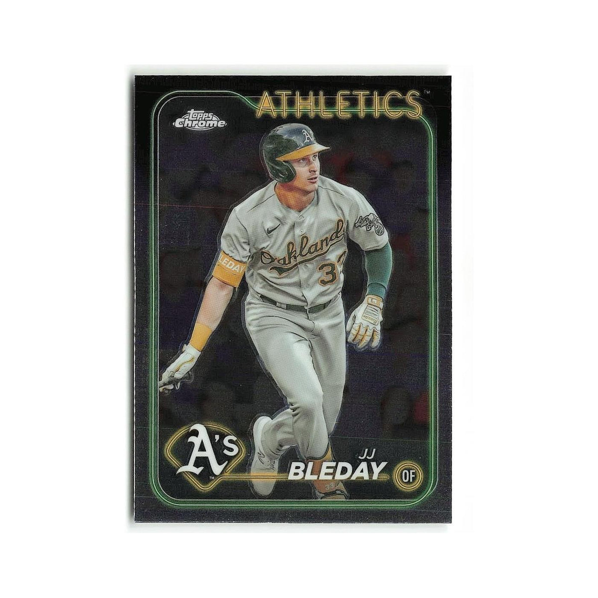 JJ Bleday 2024 Topps Chrome #190 Oakland Athletics Baseball Card NM