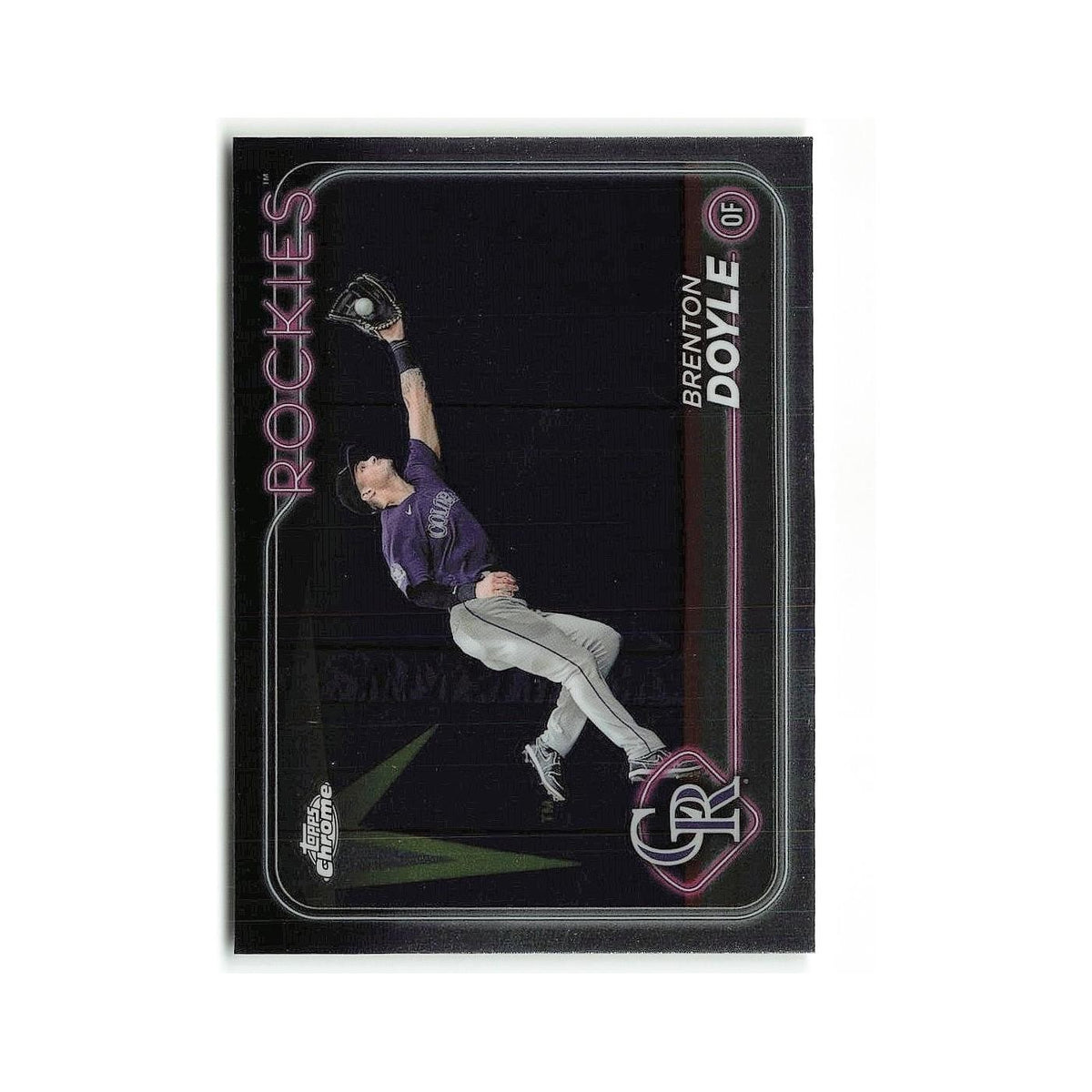 Brenton Doyle 2024 Topps Chrome #139 Colorado Rockies Baseball Card NM