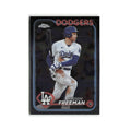 Freddie Freeman 2024 Topps Chrome #4 Los Angeles Dodgers Baseball Card NM