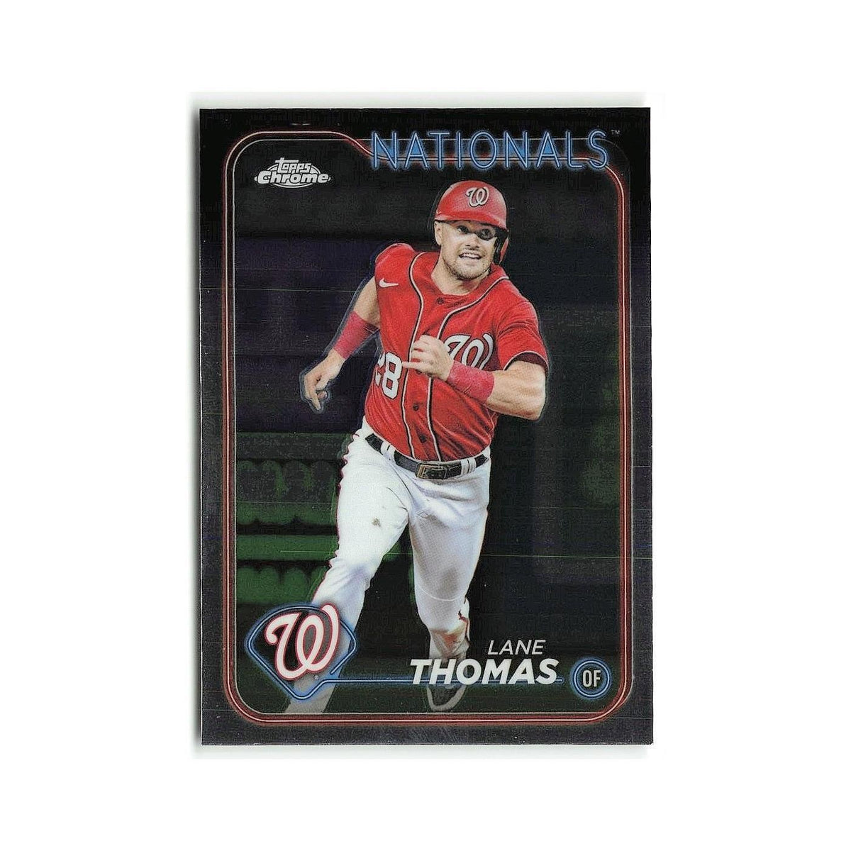 Lane Thomas 2024 Topps Chrome #66 Washington Nationals Baseball Card NM