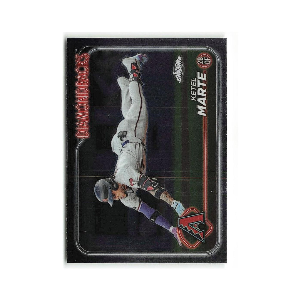 Ketel Marte 2024 Topps Chrome #35 Arizona Diamondbacks Baseball Card NM