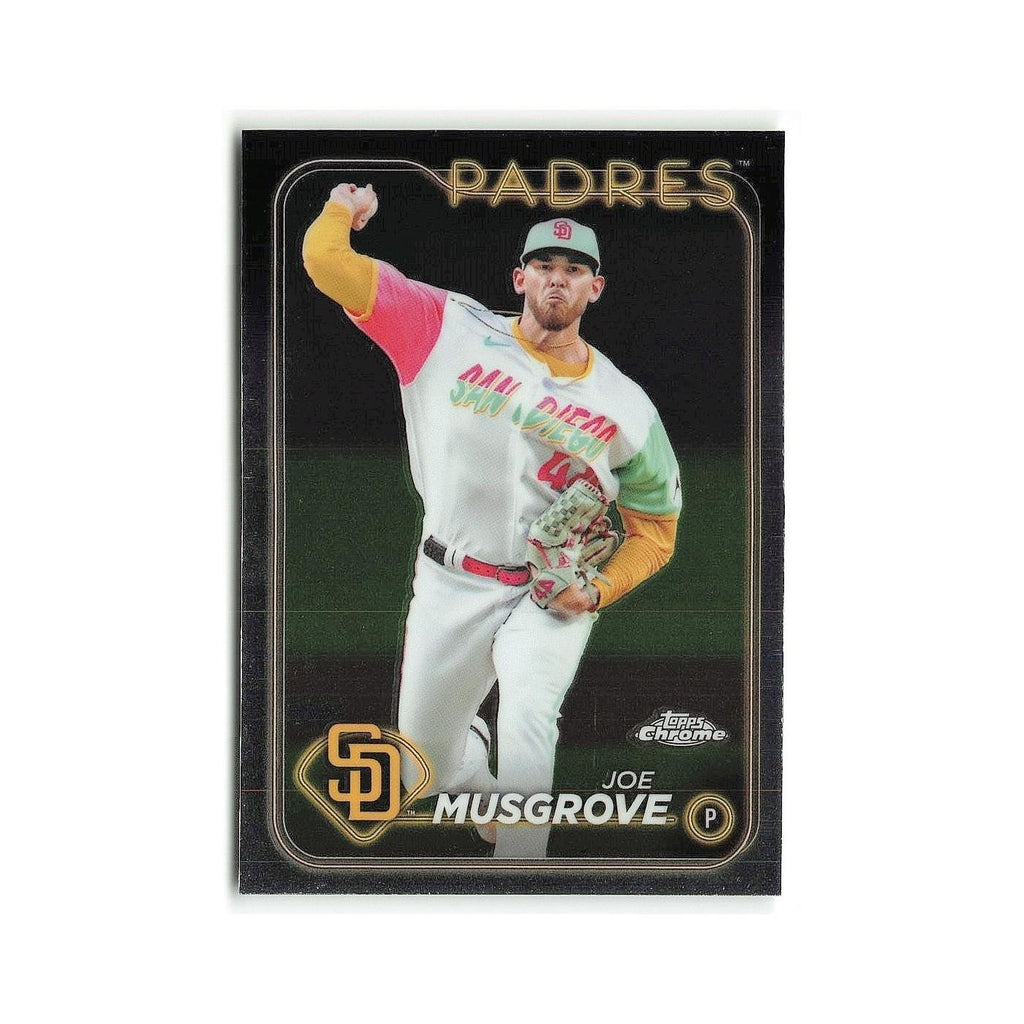 Joe Musgrove 2024 Topps Chrome #192 San Diego Padres Baseball Card NM