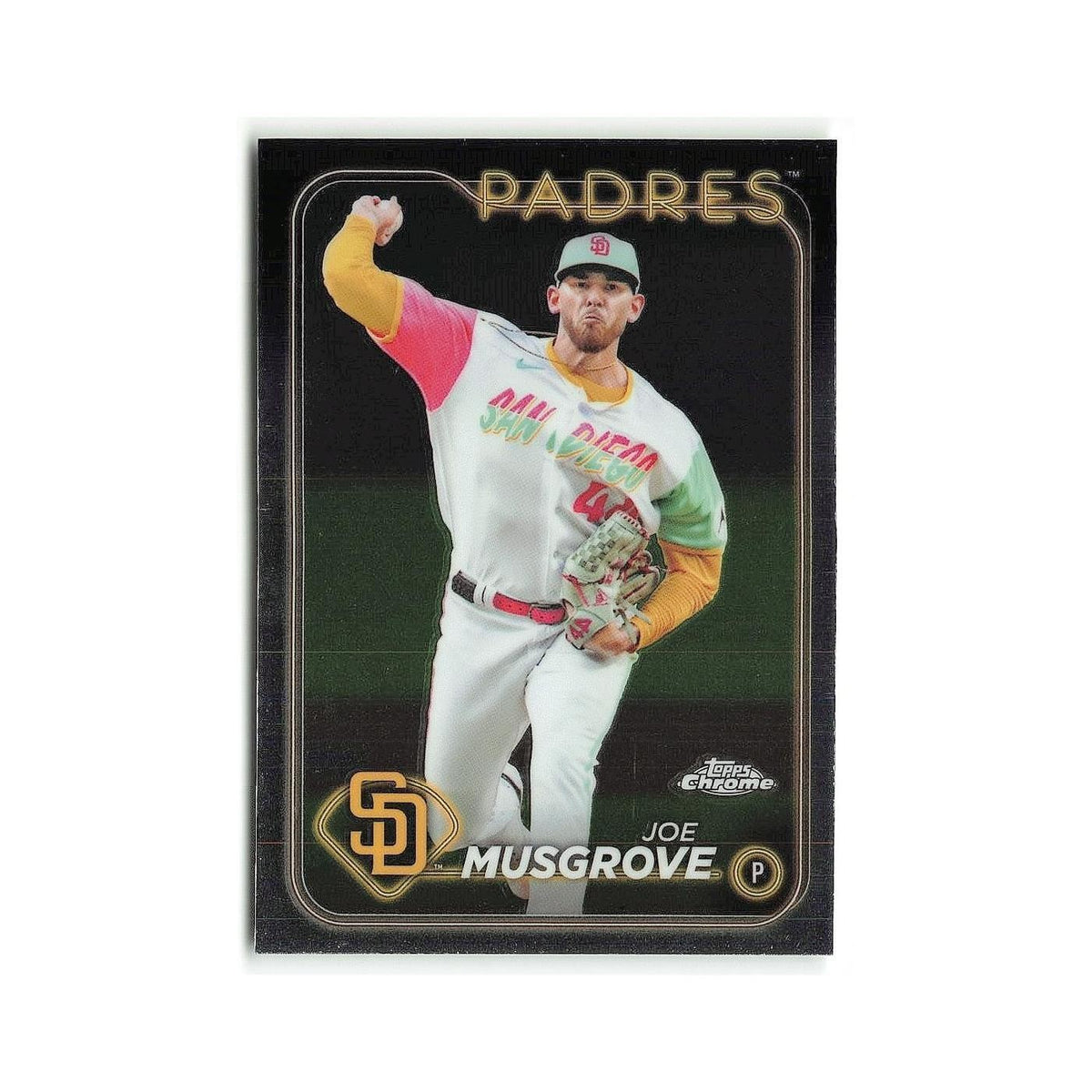 Joe Musgrove 2024 Topps Chrome #192 San Diego Padres Baseball Card NM
