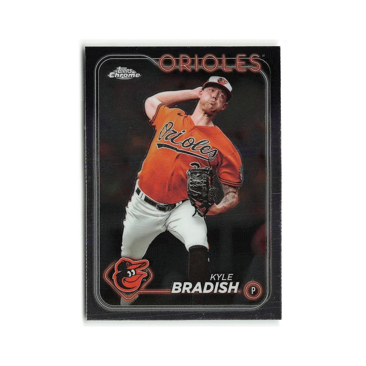 Kyle Bradish 2024 Topps Chrome #69 Baltimore Orioles Baseball Card NM