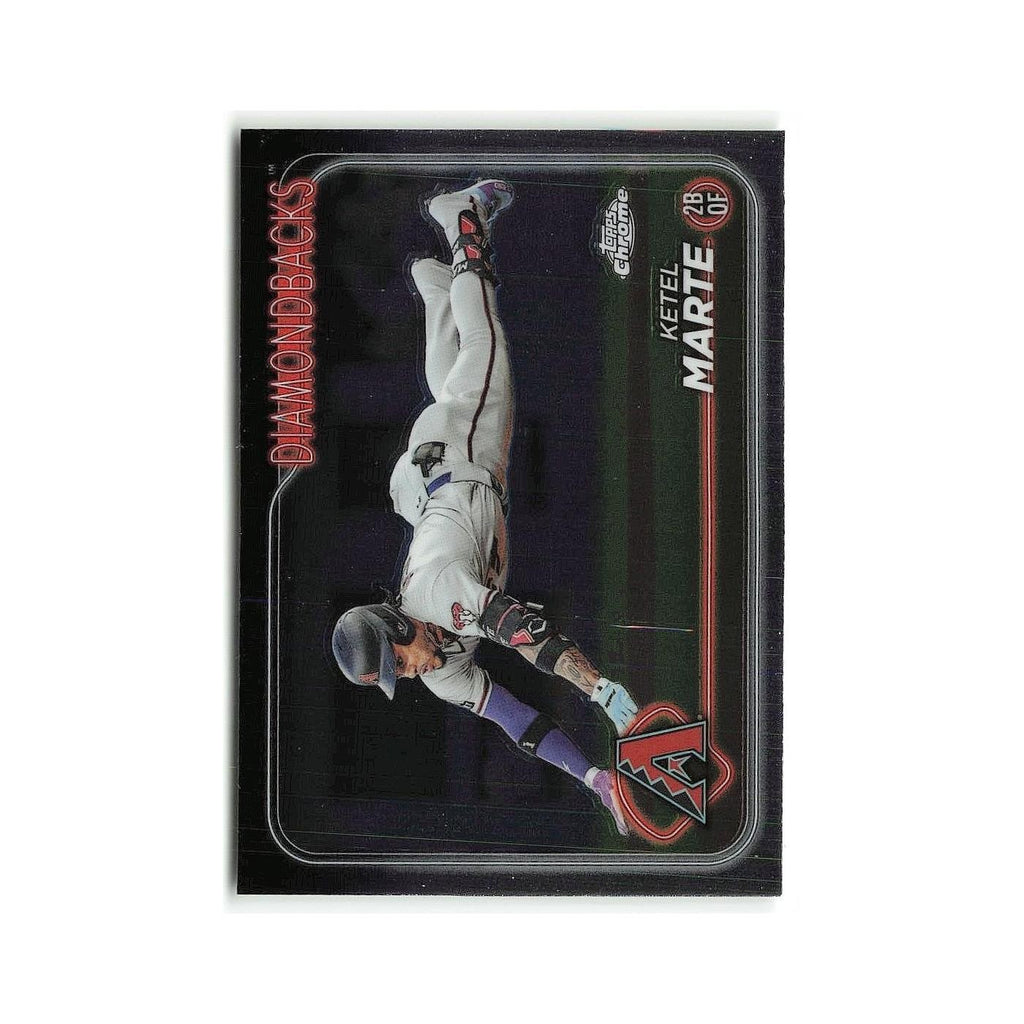 Ketel Marte 2024 Topps Chrome #35 Arizona Diamondbacks Baseball Card NM