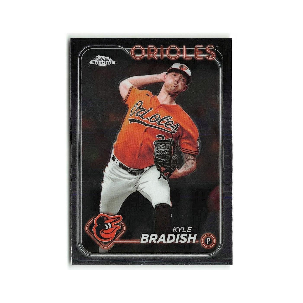 Kyle Bradish 2024 Topps Chrome #69 Baltimore Orioles Baseball Card NM