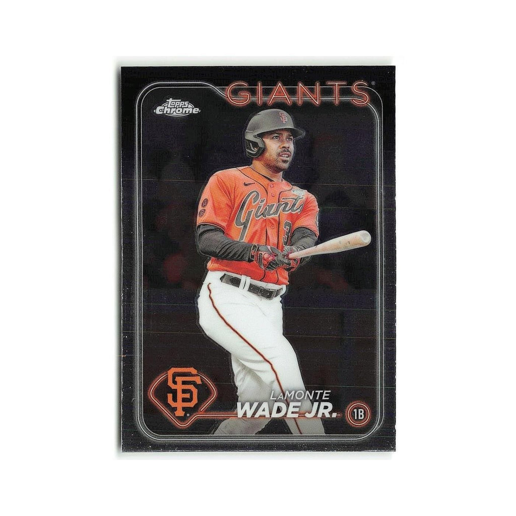 LaMonte Wade Jr. 2024 Topps Chrome #222 San Francisco Giants Baseball Card NM