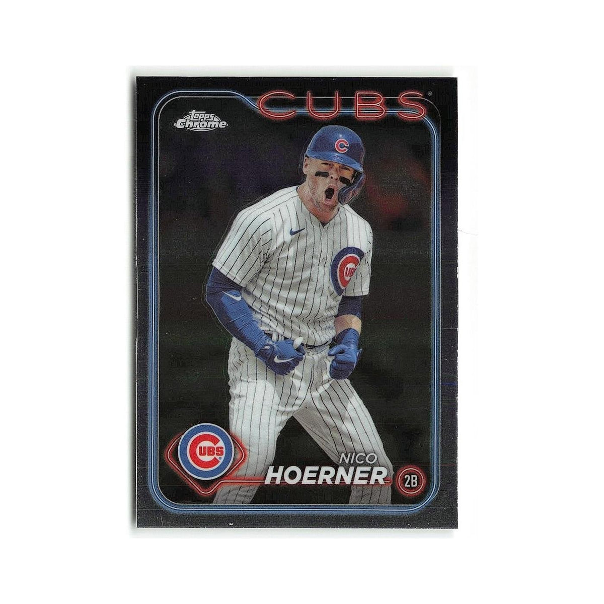 Nico Hoerner 2024 Topps Chrome #141 Chicago Cubs Baseball Card NM