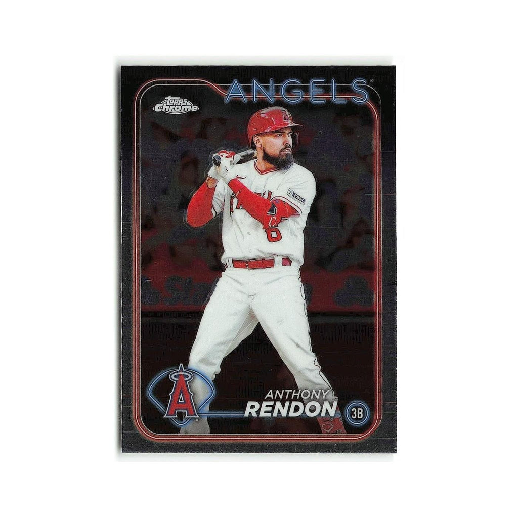 Anthony Rendon 2024 Topps Chrome #61 Los Angeles Angels Baseball Card NM