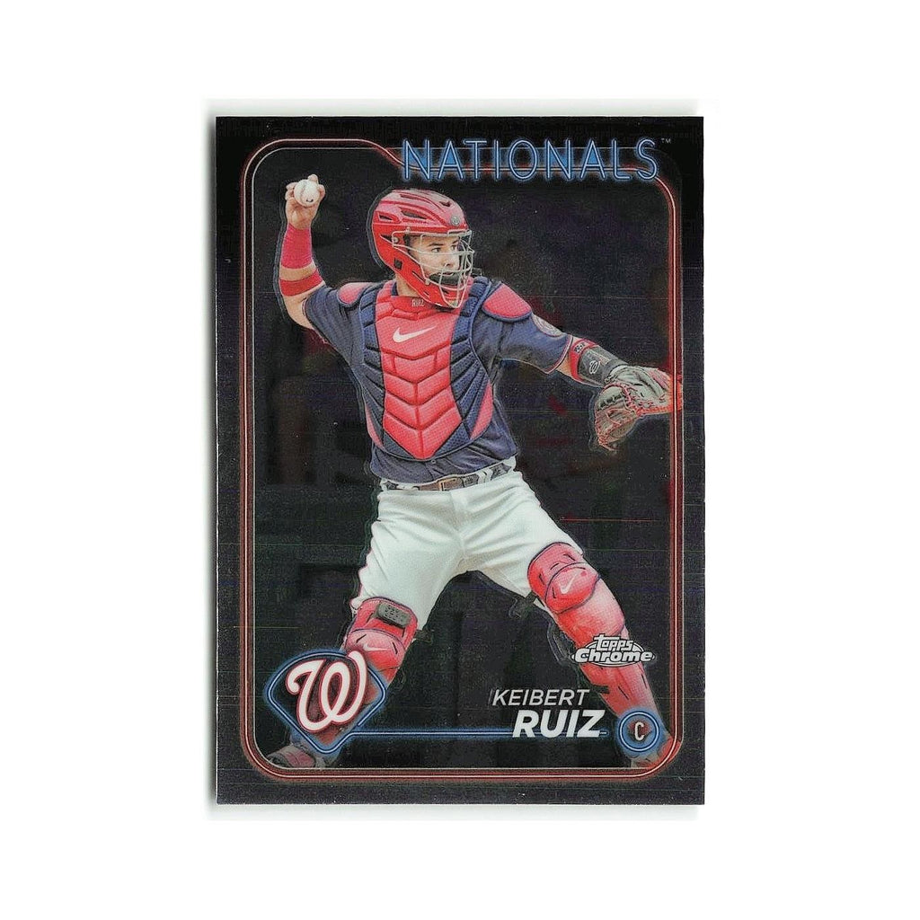 Keibert Ruiz 2024 Topps Chrome #64 Washington Nationals Baseball Card NM