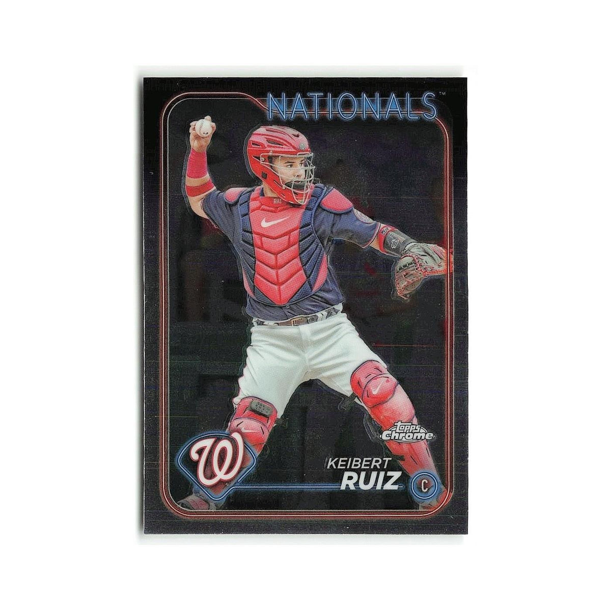 Keibert Ruiz 2024 Topps Chrome #64 Washington Nationals Baseball Card NM
