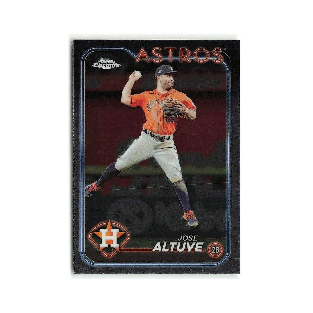 Jose Altuve 2024 Topps Chrome #58 Houston Astros Baseball Card NM