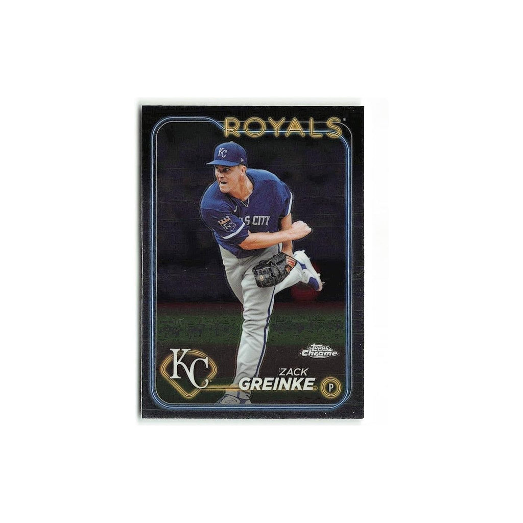 Zack Greinke 2024 Topps Chrome #202 Kansas City Royals Baseball Card NM