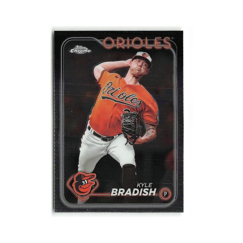 Kyle Bradish 2024 Topps Chrome #69 Baltimore Orioles Baseball Card NM