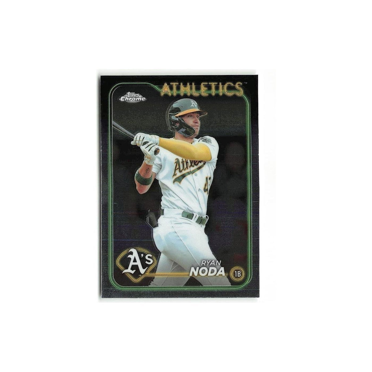 Ryan Noda 2024 Topps Chrome #284 Oakland Athletics Baseball Card NM