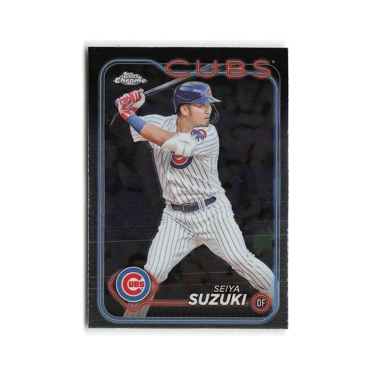 Seiya Suzuki 2024 Topps Chrome #13 Chicago Cubs Baseball Card NM
