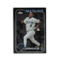 Jazz Chisholm Jr. 2024 Topps Chrome #70 Miami Marlins Baseball Card NM