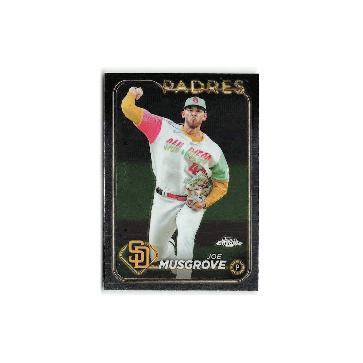 Joe Musgrove 2024 Topps Chrome #192 San Diego Padres Baseball Card NM