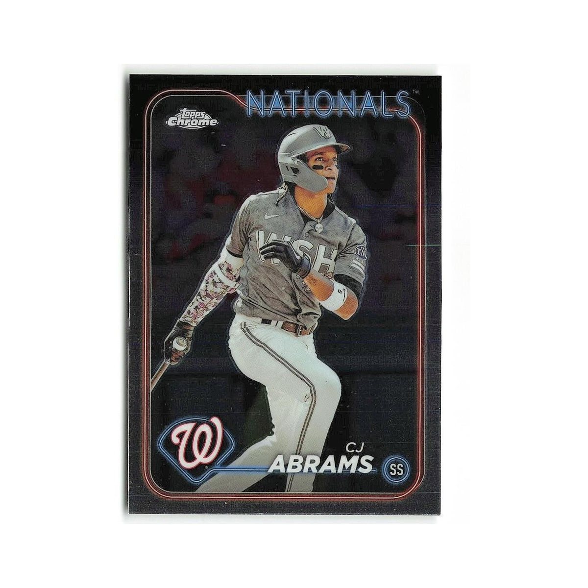 CJ Abrams 2024 Topps Chrome #247 Washington Nationals Baseball Card NM