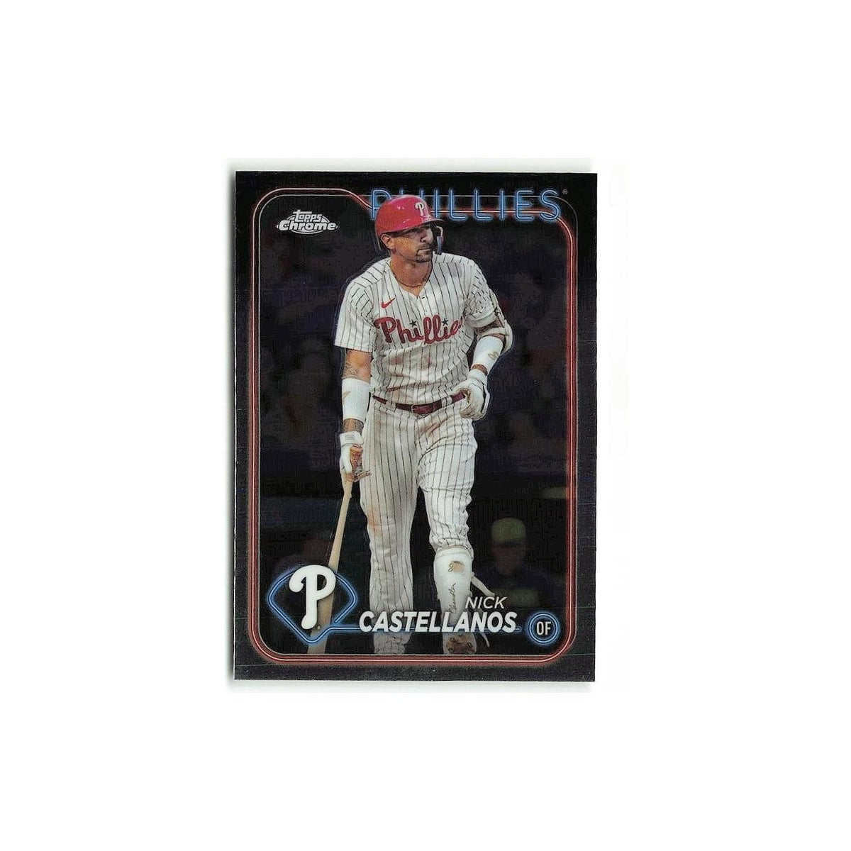 Nick Castellanos 2024 Topps Chrome #219 Philadelphia Phillies Baseball Card NM