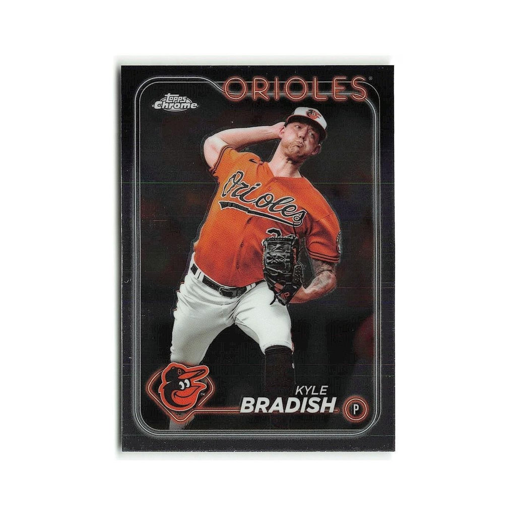 Kyle Bradish 2024 Topps Chrome #69 Baltimore Orioles Baseball Card NM