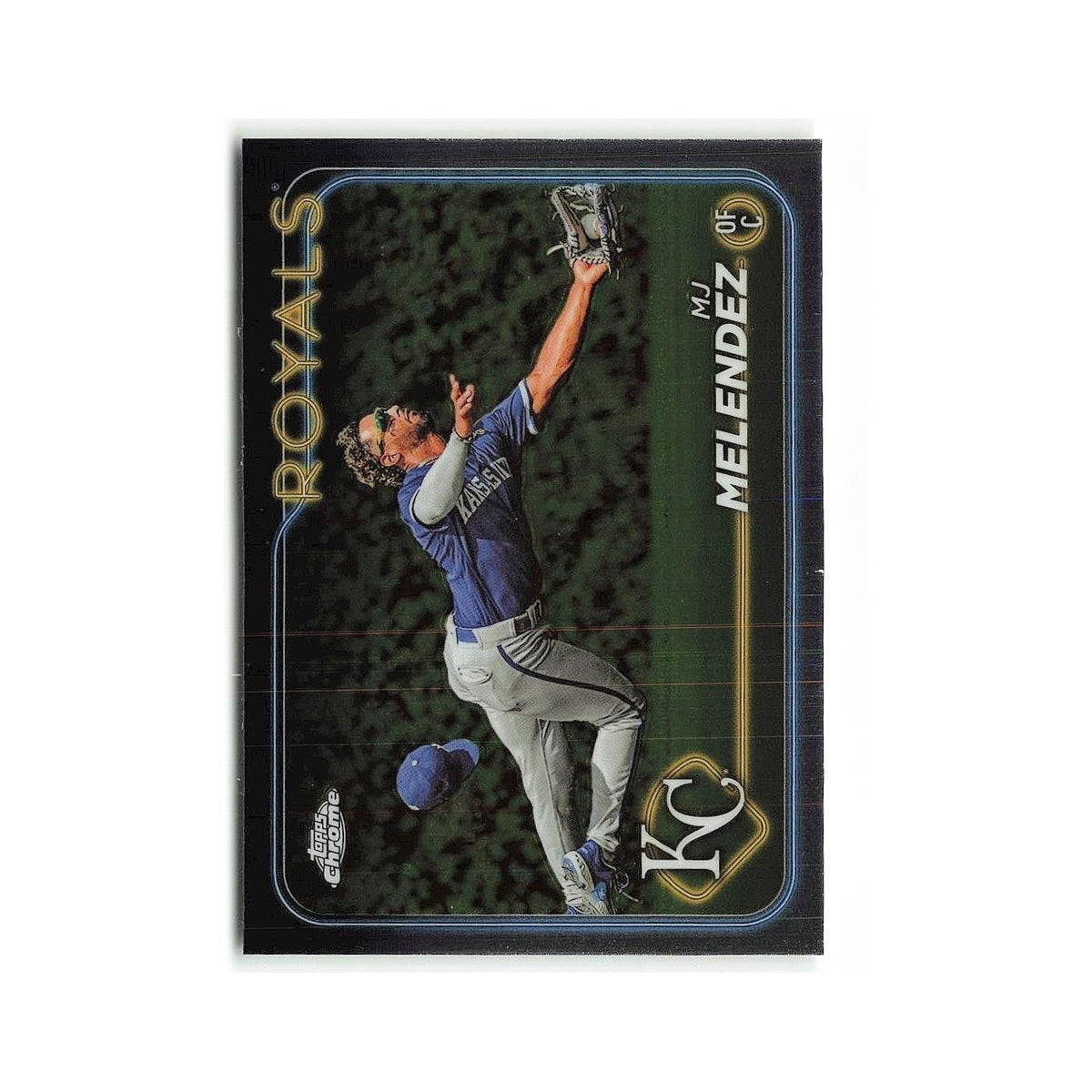 MJ Melendez 2024 Topps Chrome #7 Kansas City Royals Baseball Card NM
