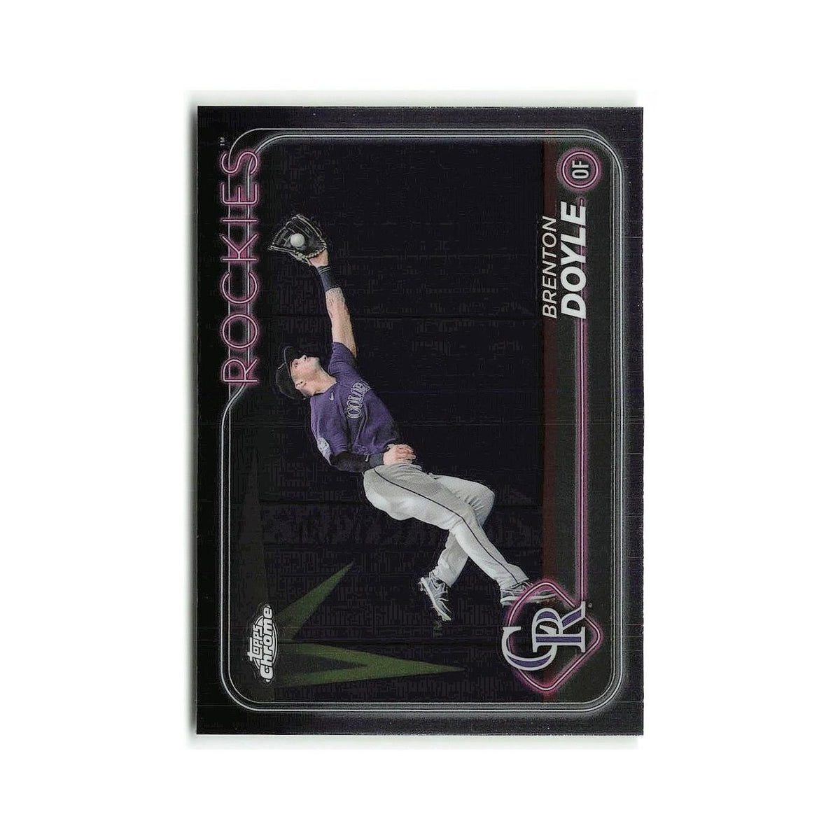 Brenton Doyle 2024 Topps Chrome #139 Colorado Rockies Baseball Card NM