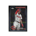 Brayan Rocchio 2024 Topps Chrome #113 Cleveland Guardians Baseball Card NM