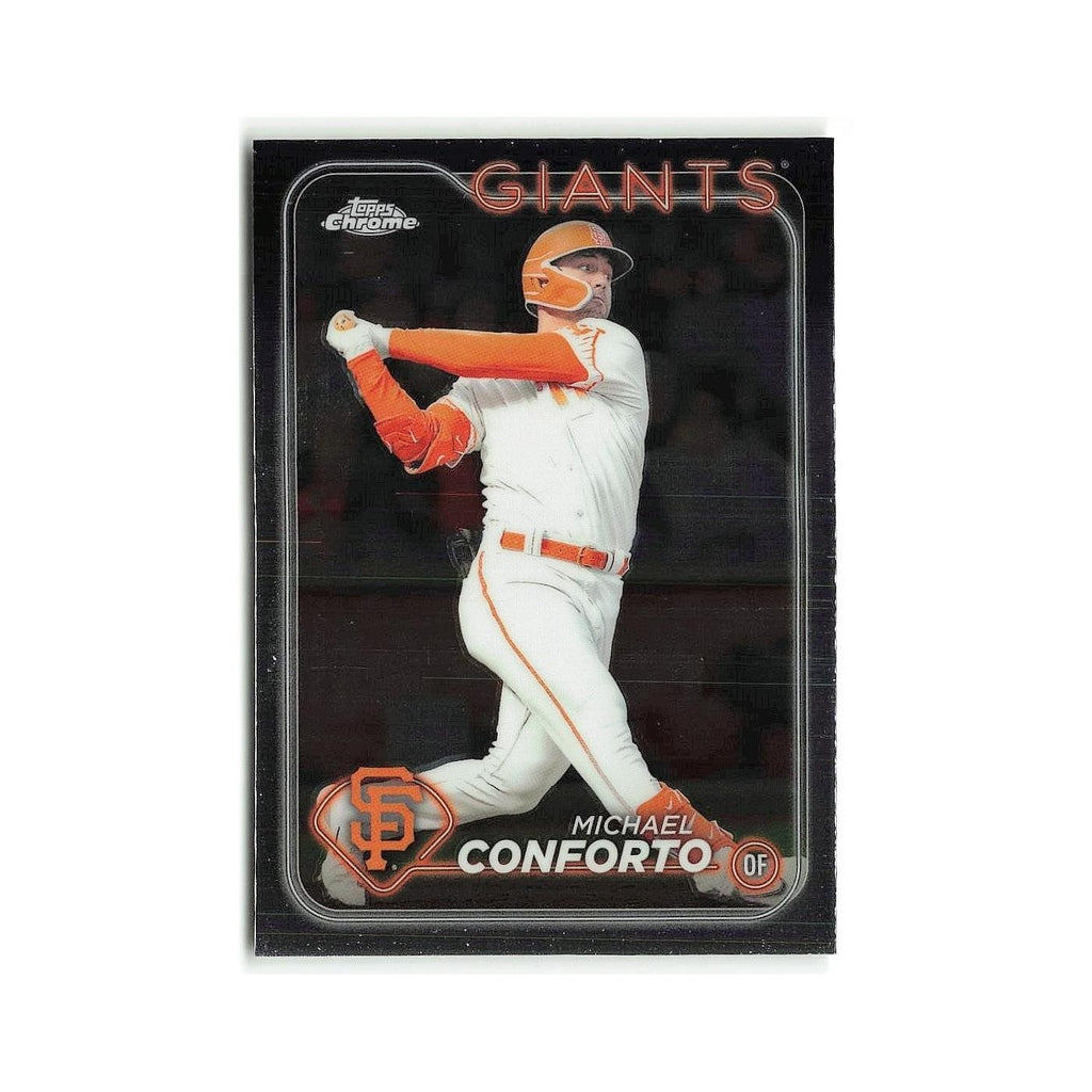Michael Conforto 2024 Topps Chrome #256 San Francisco Giants Baseball Card NM