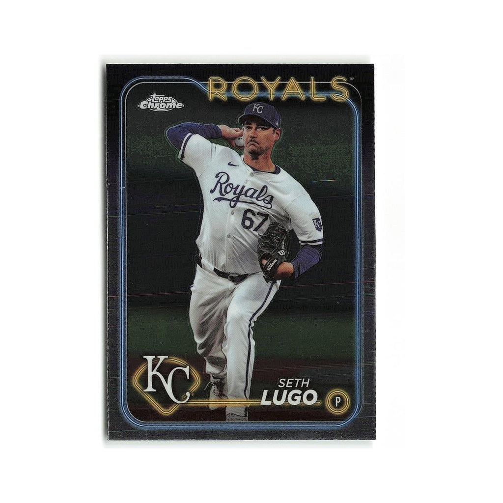 Seth Lugo 2024 Topps Chrome #181 Kansas City Royals Baseball Card NM