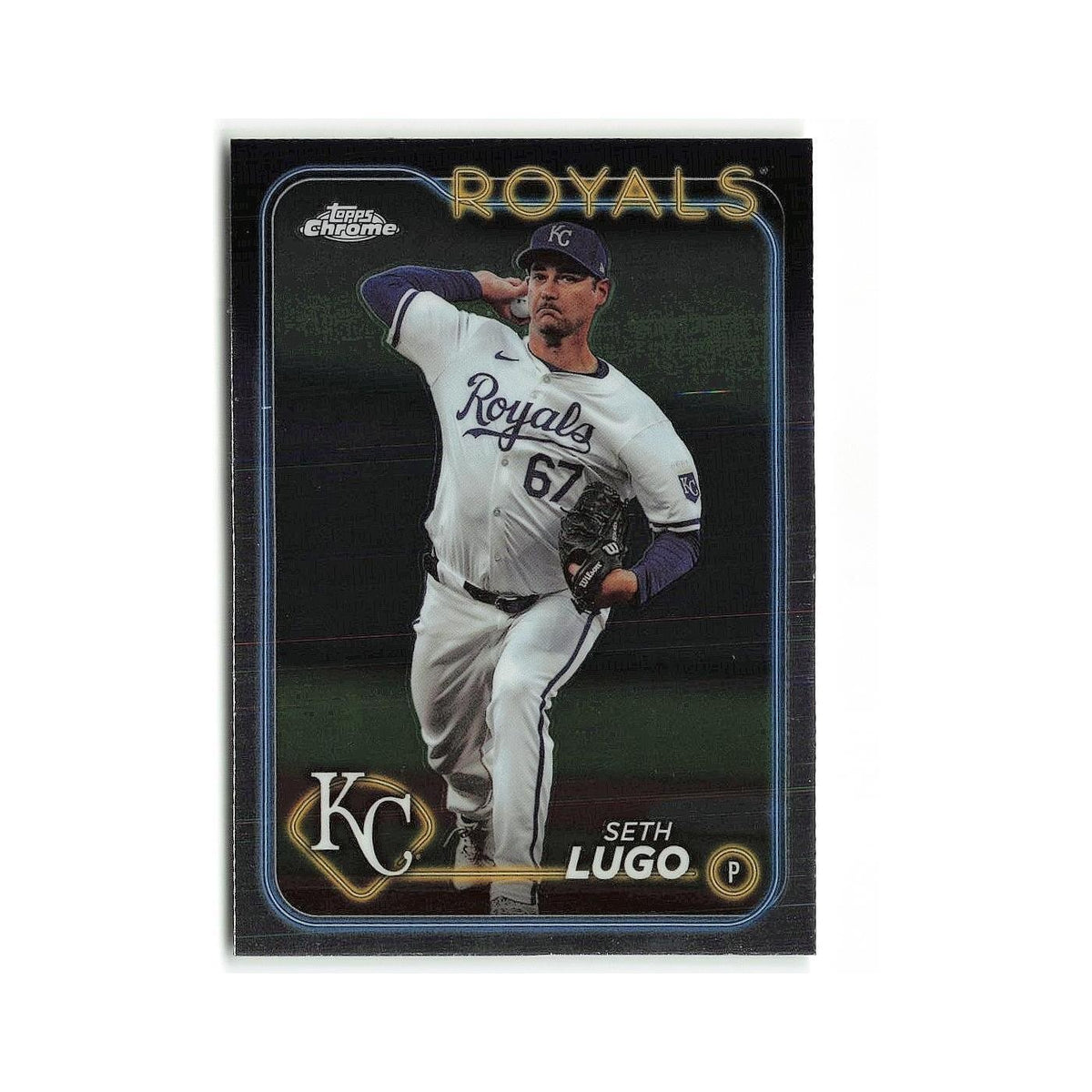 Seth Lugo 2024 Topps Chrome #181 Kansas City Royals Baseball Card NM