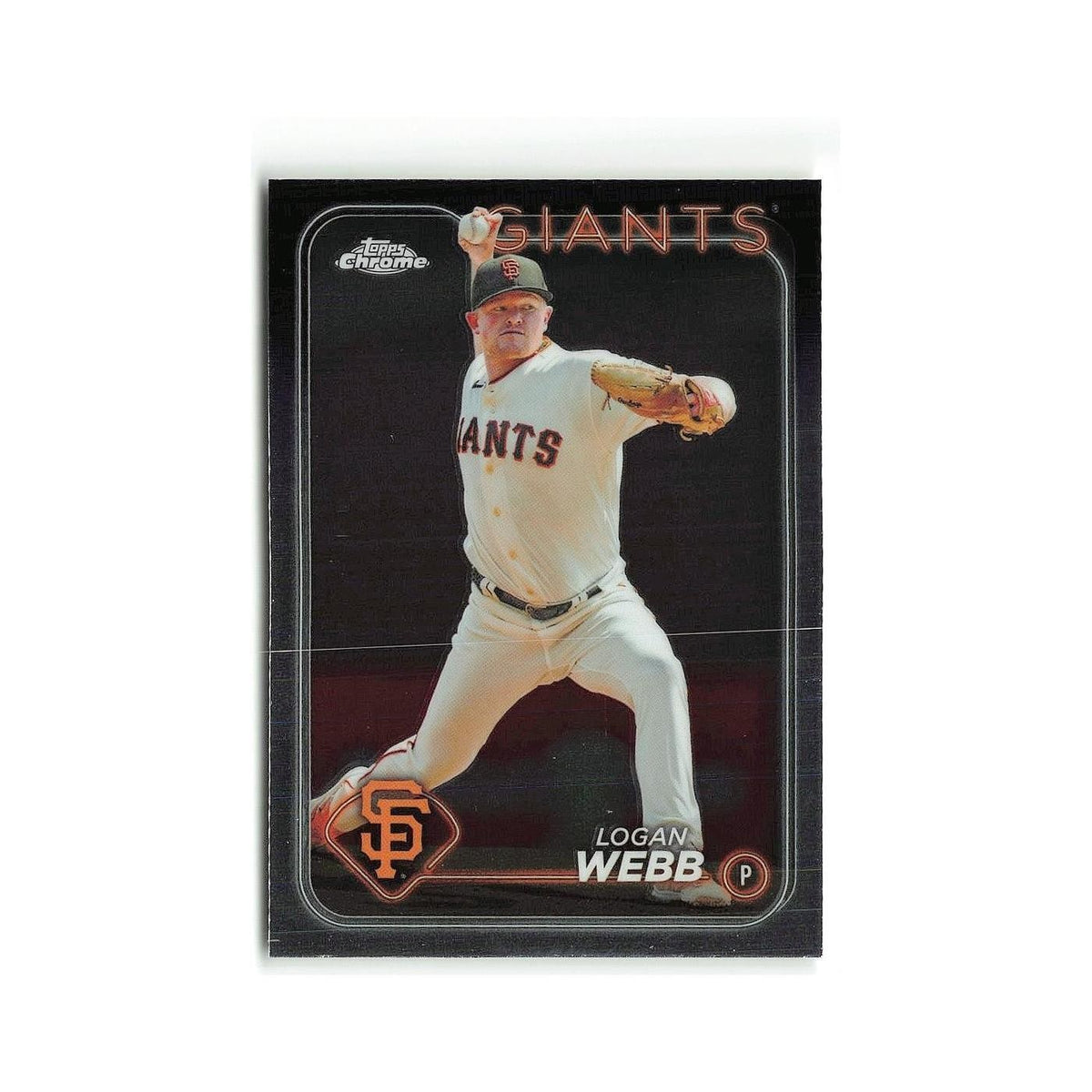 Logan Webb 2024 Topps Chrome #168 San Francisco Giants Baseball Card NM