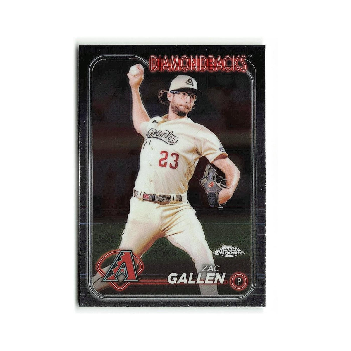 Zac Gallen 2024 Topps Chrome #147 Arizona Diamondbacks Baseball Card NM
