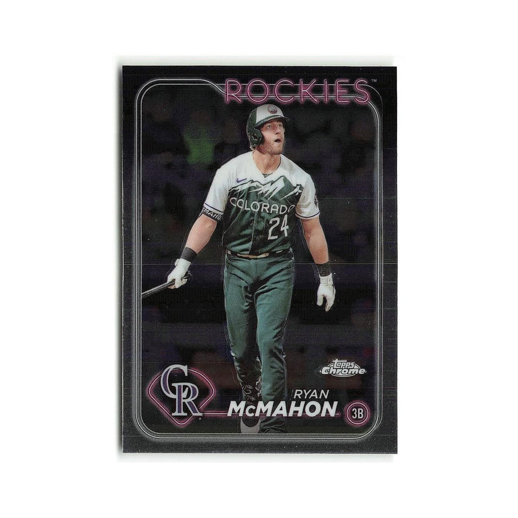 Ryan McMahon 2024 Topps Chrome #299 Colorado Rockies Baseball Card NM