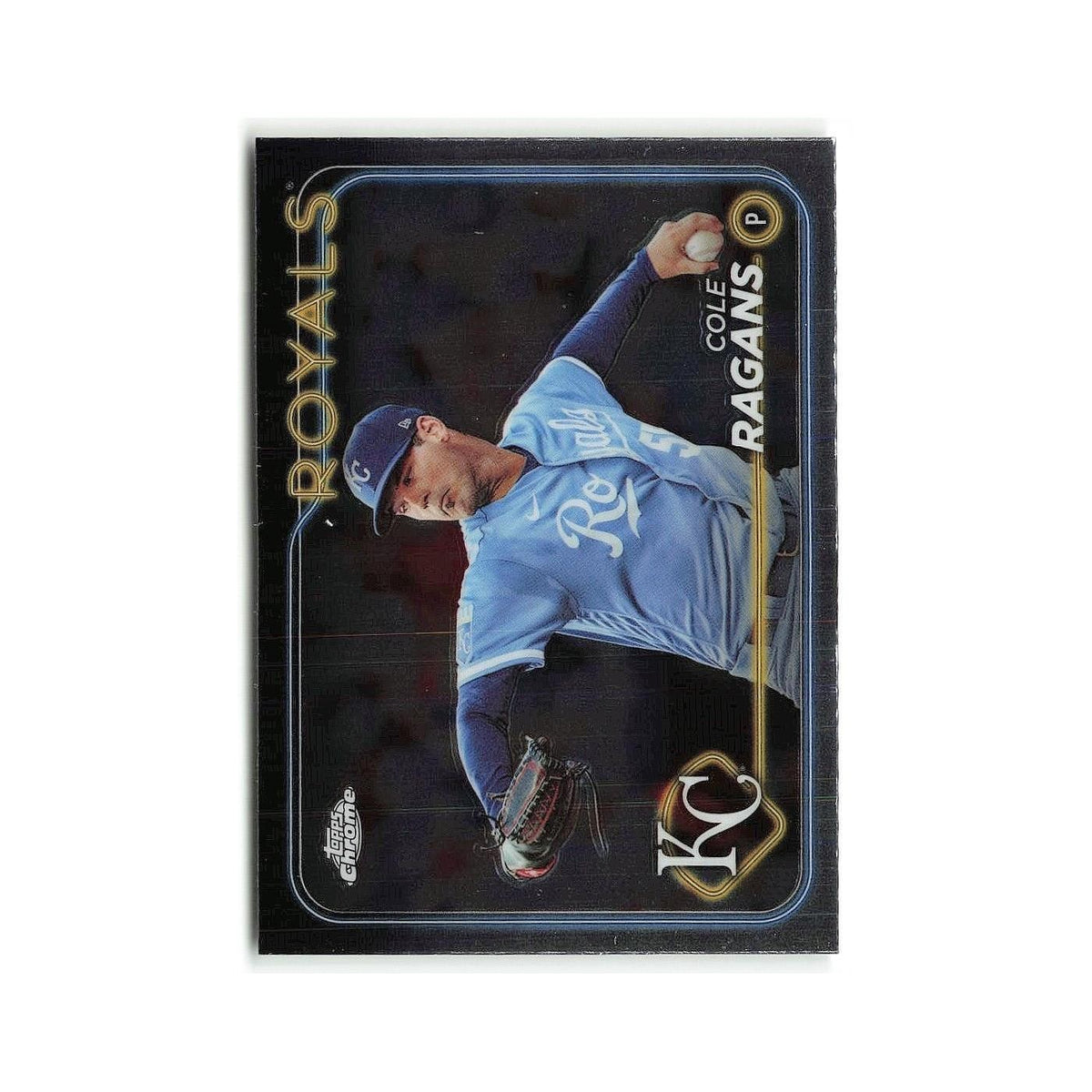 Cole Ragans 2024 Topps Chrome #186 Kansas City Royals Baseball Card NM