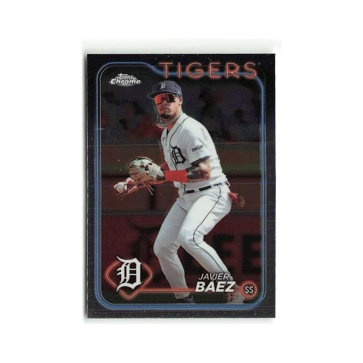 Javier Báez 2024 Topps Chrome #109 Detroit Tigers Baseball Card NM