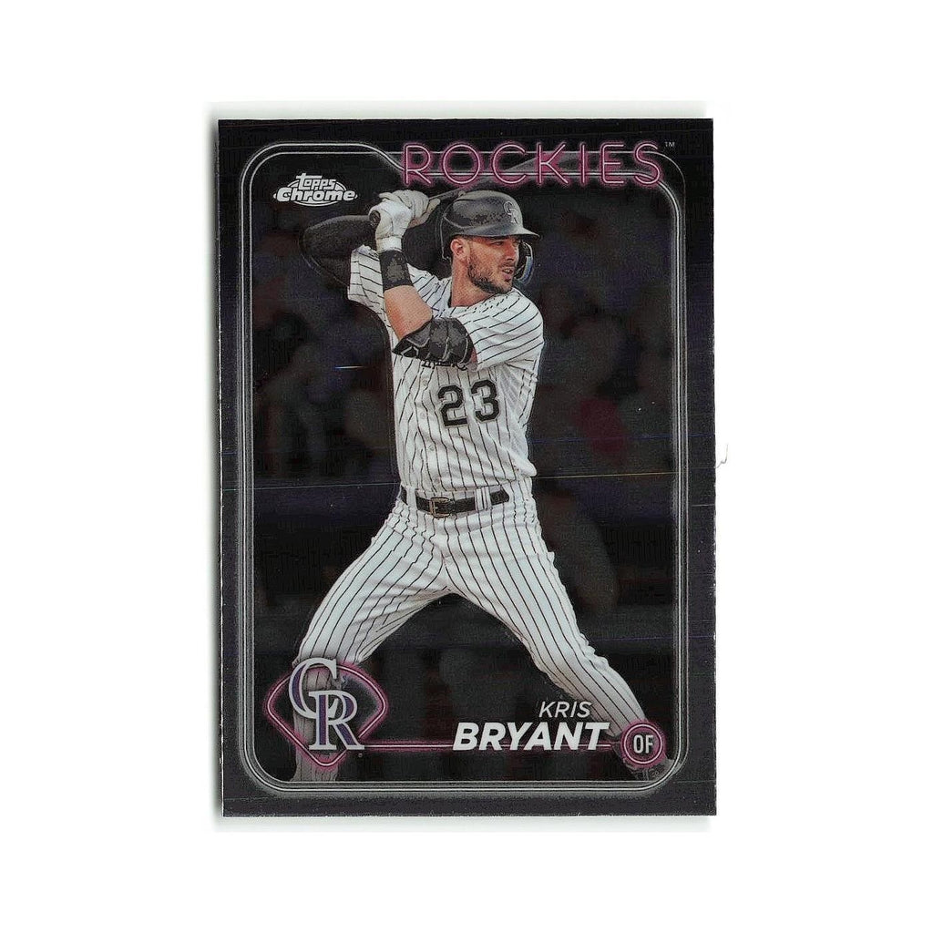 Kris Bryant 2024 Topps Chrome #179 Colorado Rockies Baseball Card NM