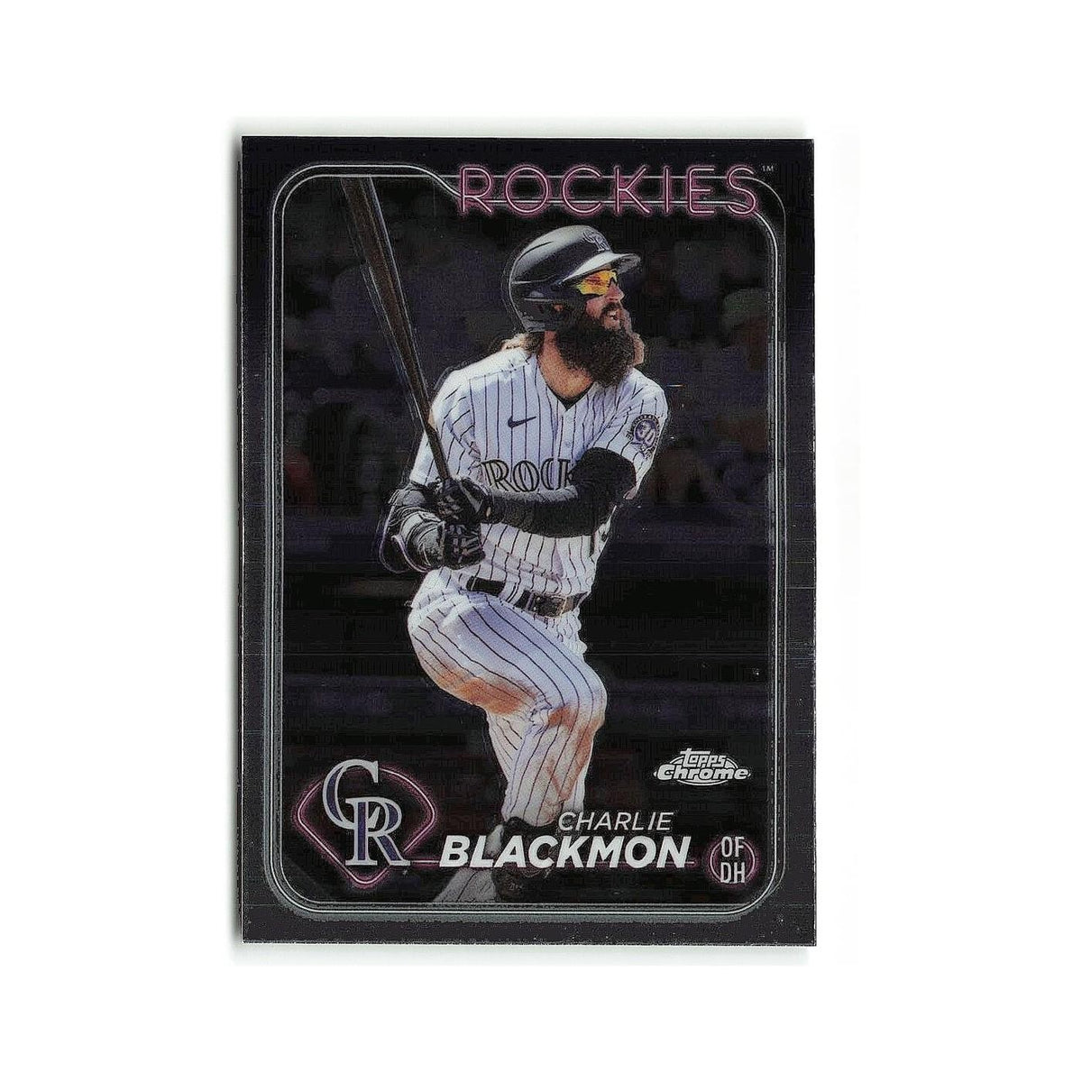 Charlie Blackmon 2024 Topps Chrome #157 Colorado Rockies Baseball Card NM