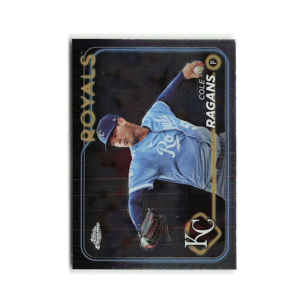 Cole Ragans 2024 Topps Chrome #186 Kansas City Royals Baseball Card NM